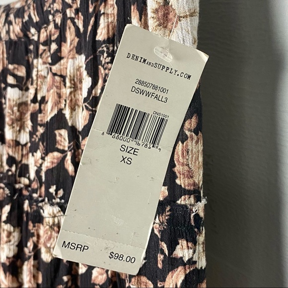 Ralph Lauren Denim & Supply Tiered Floral Maxi Skirt -NWT - Picture 5 of 7